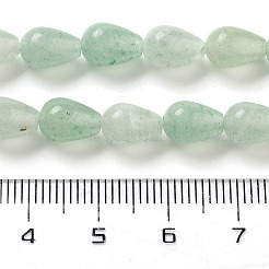 Cuentas de aventurina verde natural hebras&nbsp;G-B106-A12-01