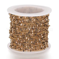 Catene a maglie in acciaio inossidabile 304 placcate ioni (ip)&nbsp;CHS-I008-01G-05