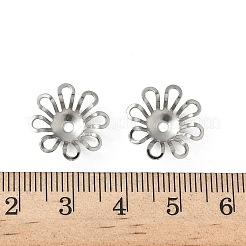 Perlenkappen aus Edelstahl 304&nbsp;STAS-Z144-10P