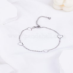 1 chaîne de cheville en acier inoxydable 304&nbsp;AJEW-LP0006-57