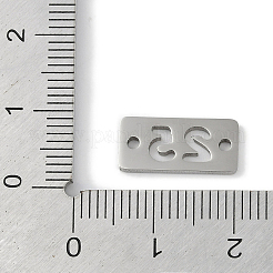 Breloques de connecteur en acier inoxydable 304 anti-ternissement&nbsp;STAS-L279-020P