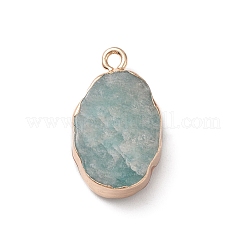 Pendentifs en aventurine vert naturel&nbsp;G-K333-01B