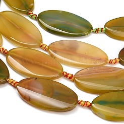 Filo di perline di agata naturale&nbsp;GG-CBA8771-01