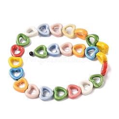 Chapelets de perles en porcelaine manuelle&nbsp;PORC-Z002-01D