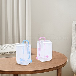 4 stücke 4 farben gepäck fällen transparent kunststoff süßigkeiten geschenk lagerung boxen&nbsp;CON-CN0001-09