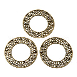 Tibetischer Stil Legierung Verknüpfung Ringe&nbsp;X-TIBE-Q035-055AB-NR