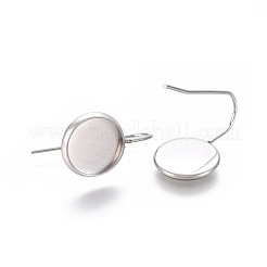 Ganchos para pendientes de acero inoxidable 304 que no se deslustran&nbsp;STAS-E474-03B