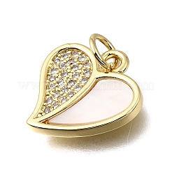 Ciondoli per San Valentino in ottone&nbsp;KK-G602-02G