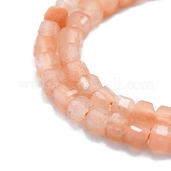 Natürliche sunstone Perlen Stränge&nbsp;G-P457-B01-20