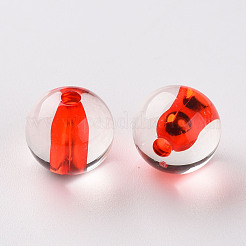 Transparente Acryl Perlen&nbsp;TACR-S154-01A