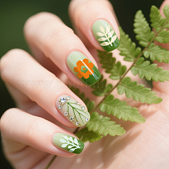 DIY-Nagelkunst-Vorlagen aus Edelstahl&nbsp;MRMJ-WH0092-165