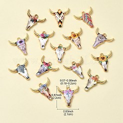 15pcs 15 Arten Zinklegierungs-Emaille-Anhänger&nbsp;ENAM-YW0003-82