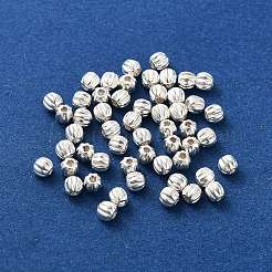 925 Kürbisperle aus Sterlingsilber&nbsp;STER-H112-04A