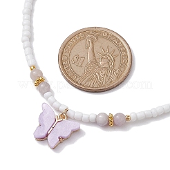 Perle di vetro collane&nbsp;NJEW-JN04725