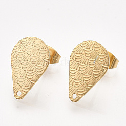Accesorios para pendientes de acero inoxidable 304&nbsp;STAS-S079-62A