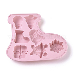 Moules à gaufres en silicone de qualité alimentaire de Noël&nbsp;DIY-L025-041