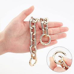 2 pieza de 2 estilos de cadenas extensoras de bolso de aleación de zinc&nbsp;FIND-CA0003-17
