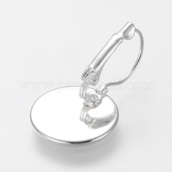 Ottone risultati leverback orecchino&nbsp;X-KK-C1244-16mm-S-NF