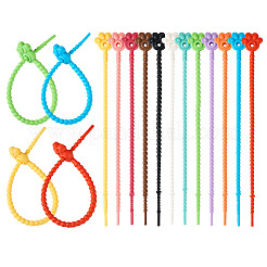 Fascette per cavi in silicone&nbsp;AJEW-TAC0040-04A