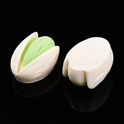 Cabochons décodés en résine opaque&nbsp;RESI-N039-125