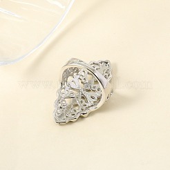 Bagues en alliage et strass&nbsp;FS-WG284EB-03