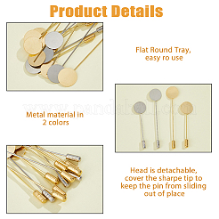 Kits zur Herstellung von Broschen zum Selbermachen&nbsp;DIY-HS0002-12