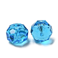 Perle di vetro k9 trasparenti&nbsp;GLAA-E048-02-16