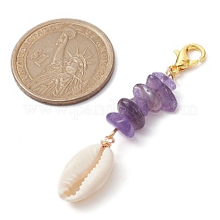 Decorazioni pendenti in conchiglia&nbsp;HJEW-JM01333