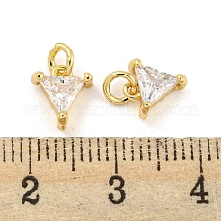 Pendentifs en laiton avec zircone cubique&nbsp;KK-G490-30G