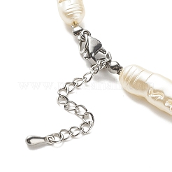 Perlenkette aus Acrylimitat für Frauen&nbsp;NJEW-JN03915