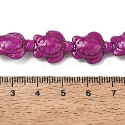 Tinti turchese sintetico fili di perline&nbsp;G-M152-04-B
