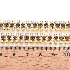 Chaînes strass de fer de tasse&nbsp;CH-T006-04G-05