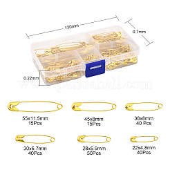00 # ~ 4 # 200pcs 6 Stil Eisen-Sicherheitsnadeln-Sets&nbsp;NEED-YW0001-01-B