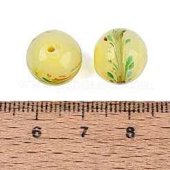 Perles vernissées manuelles&nbsp;LAMP-T023-02B-09