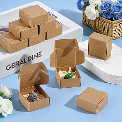60 Stück faltbare quadratische Geschenkboxen zur Aufbewahrung aus Papier&nbsp;CON-PH0003-63A