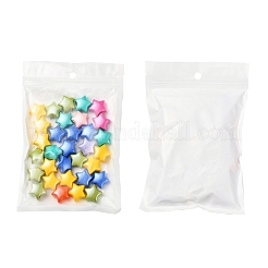 32pcs 8 Farben undurchsichtige Acrylperlen&nbsp;MACR-YW0001-41
