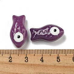 Perle di vetro trasparenti fatte a mano&nbsp;GLAA-N0028-03C