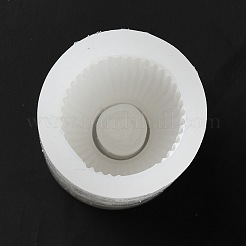 Gerillte Vasenformen aus lebensmittelechtem Silikon&nbsp;DIY-C053-03