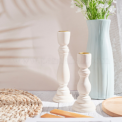 Portacandele in legno massello&nbsp;AJEW-GF0001-77