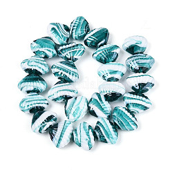 Perles vernissées manuelles&nbsp;LAMP-N033-01K