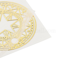 Selbstklebende Messingaufkleber&nbsp;DIY-WH0164-B12-G