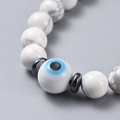 Einstellbare Nylonfaden geflochtene Perlen Armbänder Sets&nbsp;BJEW-JB04466