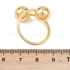 Manschettenringe aus Messing für Damen&nbsp;RJEW-Z113-18G