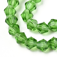 5301 perles bicône imitation cristal autrichien&nbsp;LS-GLAA-S026-01