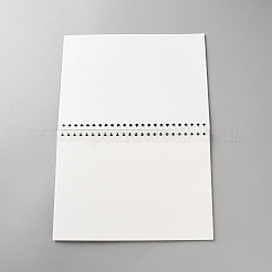 Libreta de espiral A5 de hojas sueltas para coleccionar pegatinas&nbsp;AJEW-WH20019-17F