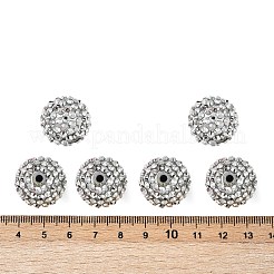 Harz Strass Perlen&nbsp;RESI-S315-18x20-15