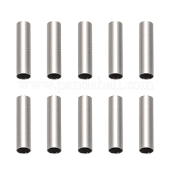 Cuentas de tubo de acero inoxidable 304 resistentes al deslustre&nbsp;X-STAS-G071-32P