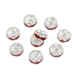 Perline distanziatori strass in ottone&nbsp;RB-A014-L6mm-21S
