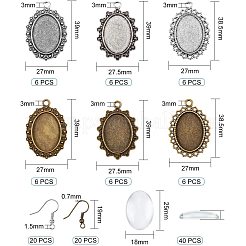 Fabrication de boucles d'oreilles DIY&nbsp;DIY-PH0025-76-WH