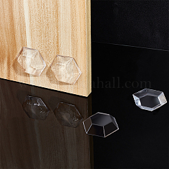 1 Set mit 6 selbstklebenden Türknauf-Stoßfängern&nbsp;AJEW-NB0006-18